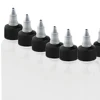 5-10pcs 30/50/60/120/250ml Recyclable Clear Tattoo Airbrush Ink Pigment Bottles Empty Bottle Container For Tattoo Ink Color 6