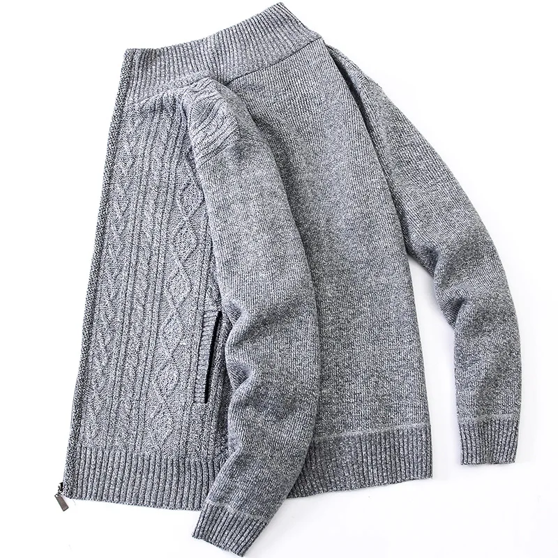 2020 Autumn Winter Men Sweater Cardigan Men Fleece Sweater Jackets Men Zipper Knitted Coat Casual Knitwear Warm Sweatercoat 2020 Autumn Winter Men Sweater Cardigan Men Fleece Sweater Jackets Men Zipper Knitted Coat Casual Knitwear Warm Sweatercoat