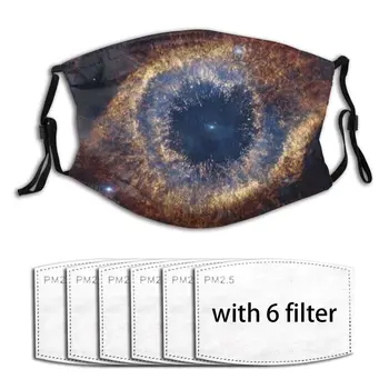 

Glittering Galaxies Reusable Breathable Air Pollution 2020 Fashion Printing PM2.5 With Filter Mask Mouth-muffle Face Mask