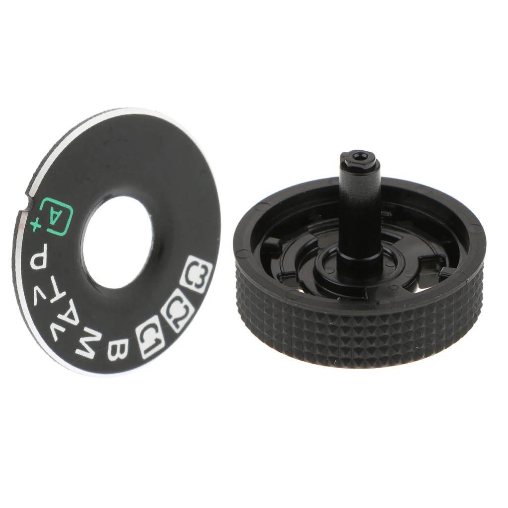 Top Cover Mode Function Dial Mode Plate +- Interface Cap Replacement for Canon EOS 5D Mark III 5D3 DSLR Camera with Tape