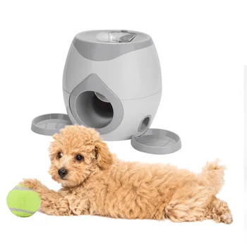 

Creative Pet Dog Toys Interactive Automatic Ball Launcher Tennis Emission Throwing Toys Reward Machine Food Dispenser