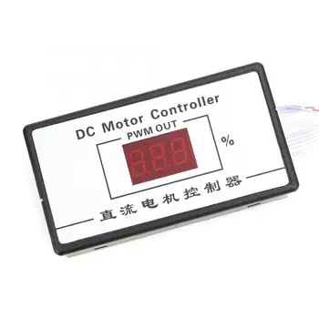 

DC Brush Motor Regulator Speed Controller 10A Digital Display Motor Speed Governor Regulator For Electric Bicycle Scooter