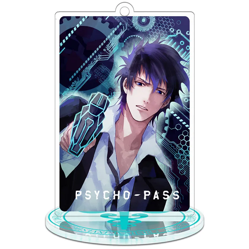 PSYCHO-PASS 3 Shindo Arata Tsunemori Akane Kougami Shinya Косплей акриловый кулон брелок настольная подставка фигурка модель пластина декор - Цвет: 12