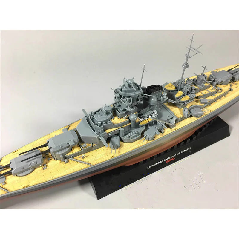 Meng PS-003 독일 비스마르크 전함 모델용 1/700 스케일 목재 데크  CY700016