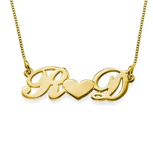 

S925 Jewelry Cool Font Name Customizable Amazon Hot Selling Necklace Ornament Manufacturers Direct Selling Customizable