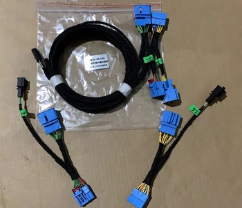 

For VW Passat B8 install facelift Flowing water LED Dynamic Sequential taillight cable wire Harness adapter