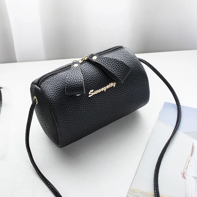 

Ue62019 New Style Mini Pillow Small Drums Shoulder Bag Fashion And Personality Versatile Shoulder Mobile Phone Bag Women's