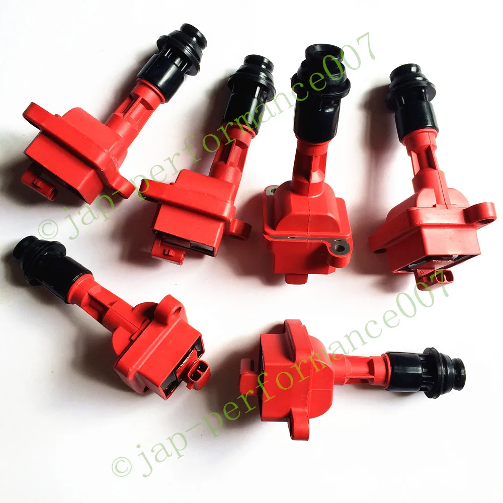 Катушки зажигания для Supra 90919 02205 1JZ 2JZ GE GTE CHASER CRESTA MARK II TOURER V JZX81 JZX90 6 шт.|Катушка