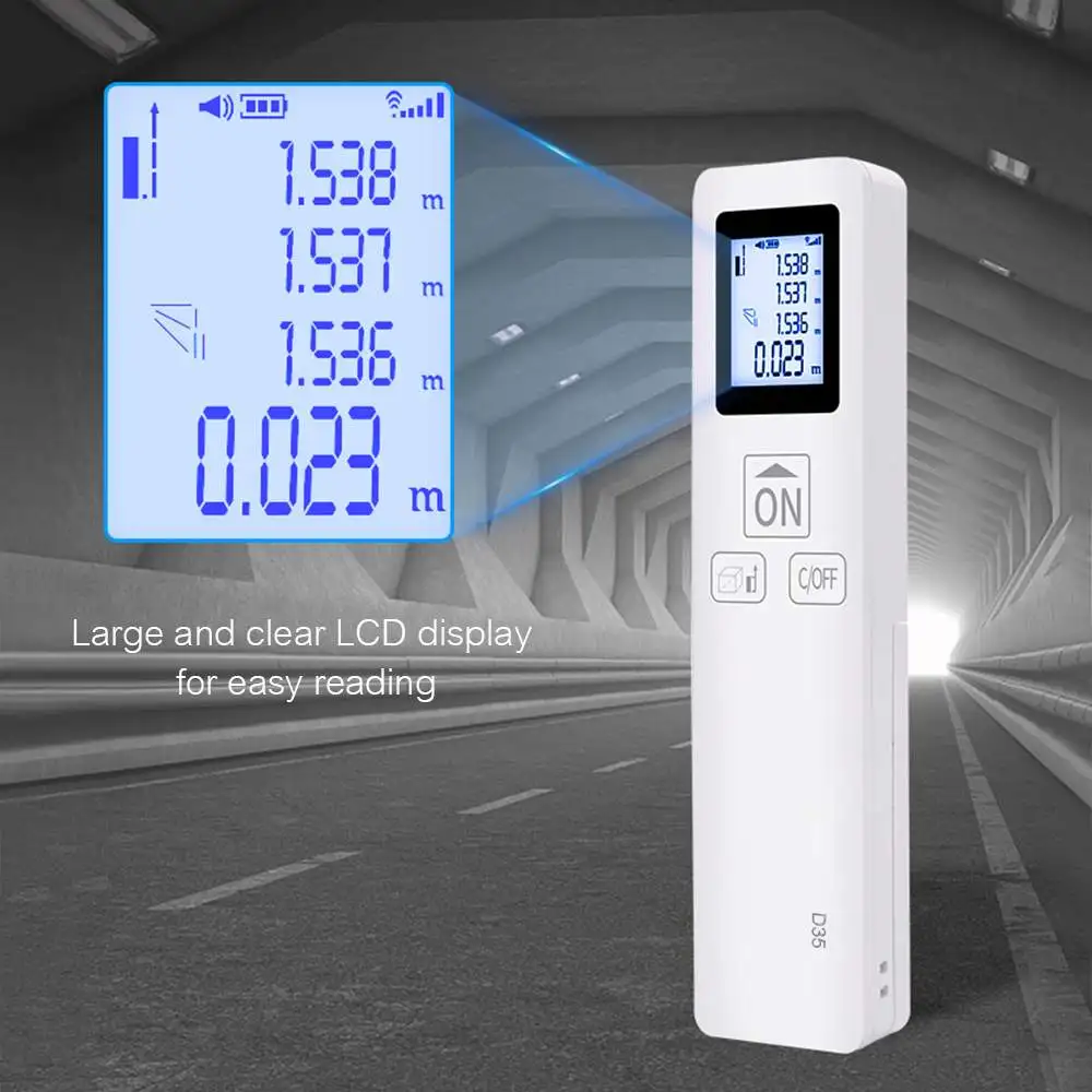 Portable Laser Rangefinder Distance Meter Laser Range Finder High Precision Tester Measurement Electronic Ruler Ranging Pen Portable Laser Rangefinder Distance Meter Laser Range Finder High Precision Tester Measurement Electronic Ruler Ranging Pen