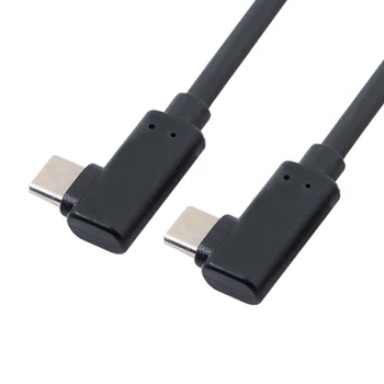 

Gen2 10Gbps 65W Dual 90 Degree Left Right Angled Type USB-C Type-C to Type-C Cable