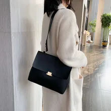 Женский винтажный Модный портфель из искусственной кожи, квадратная сумка через плечо, многофункциональные женские сумки из органической кожи