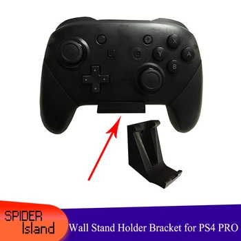 

4pcs Wall Stand Holder Mount Dock Game Controller Gamepad Handle Storage Bracket for Playstation 4 XBOX One PS4 Pro Console Host