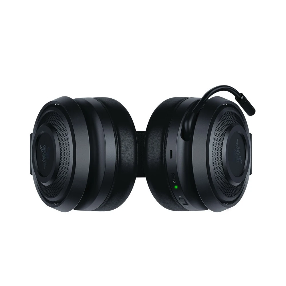Razer Nari эфирные беспроводные Игровые наушники THX пространственное аудио Охлаждение гель-Infused подушки 2,4 ГГц беспроводной