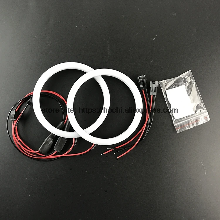 HochiTech Eexcellent молочно-белый Хлопковый чехол SMD angel eyes halo Кольцо Комплект фары дневного света для Infiniti G35 2006 2007 2008