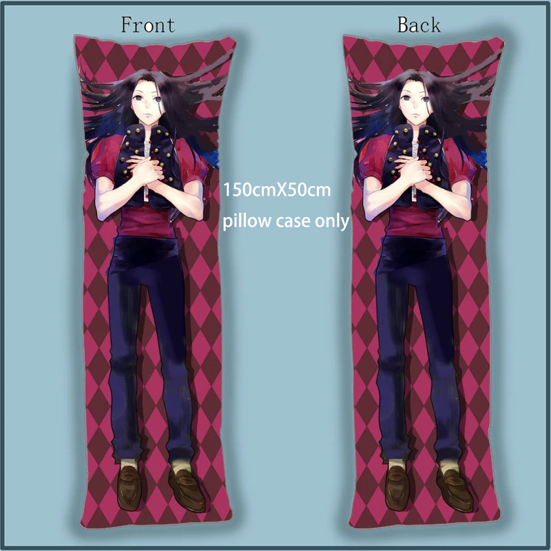 Hunter x hunter Illumi Dakimakura Аниме мужского тела Подушка Чехол для подушки чехол s