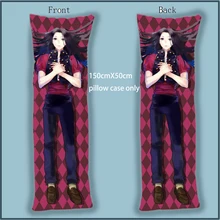 Hunter x hunter Illumi Dakimakura Аниме мужского тела Подушка Чехол для подушки