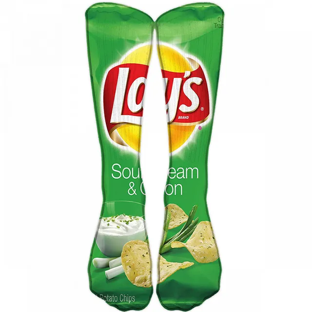 Harajuku Funny Chips Socks 3