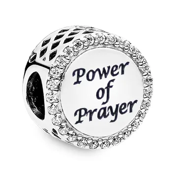 

Original Power Of Prayer Moments With Holy Bible Beads Fit 925 Sterling Silver Charm Bracelet Bangle Diy Jewelry