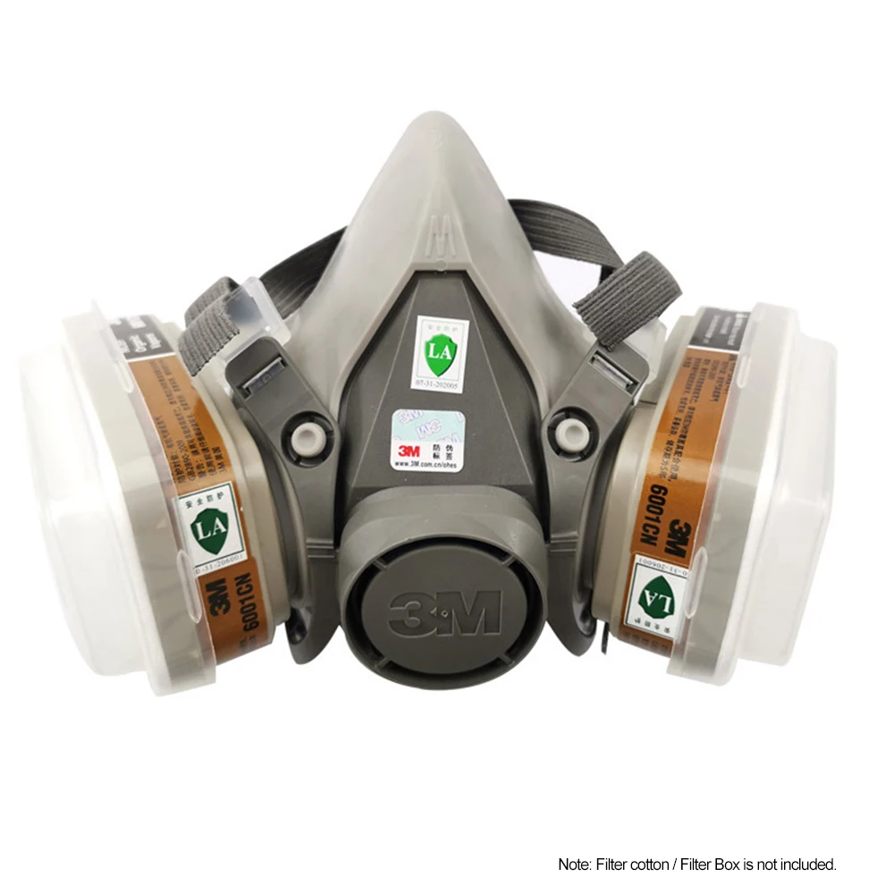 Máscara de Gas 3M 6200 protección decoración de pintura en aerosol máscara de polvo química