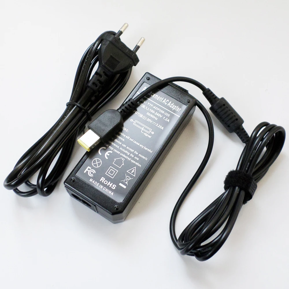 Новинка 20 в 3 25 а 65 Вт USB-разъем адаптер переменного тока зарядное устройство для