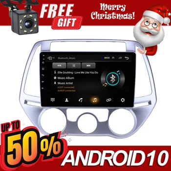 

2 Din Car Radio Navigation GPS Bluetooth Player 9 Inch Screen For Hyundai-I20 2009-2013 Android 10 Stereo Head Unit Autoradio