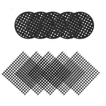 

NEW 10pcs Leakproof Garden Supplies Flower Pot Mesh Pad Gasket Prevent Hole Home Bonsai Soil Loss Breathable Net Bottom Grid Mat