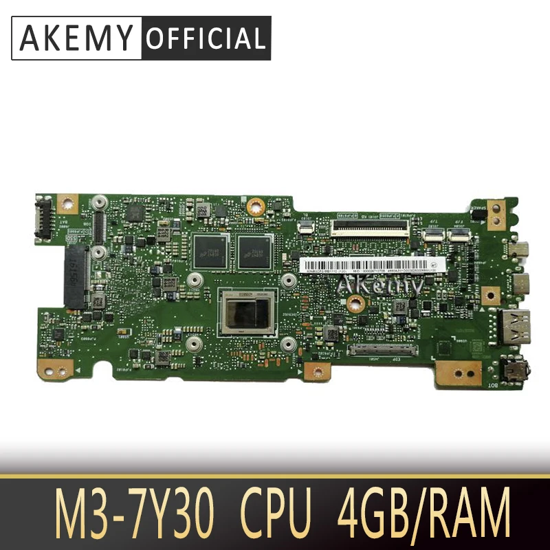 Akemy UX330CAK 4 ГБ/RAM M3 7Y30 процессор для ASUS ZenBook UX330CA UX330C UX330 материнская плата ноутбука
