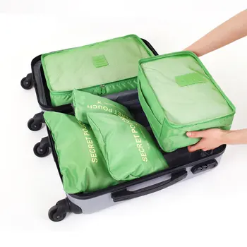 

Portable Travel Storage Bag Travel Artifact Bag Waterproof Oxford Cloth Clothing Sorting Bag Washing Bag Storage Bag 6 Pcs/set