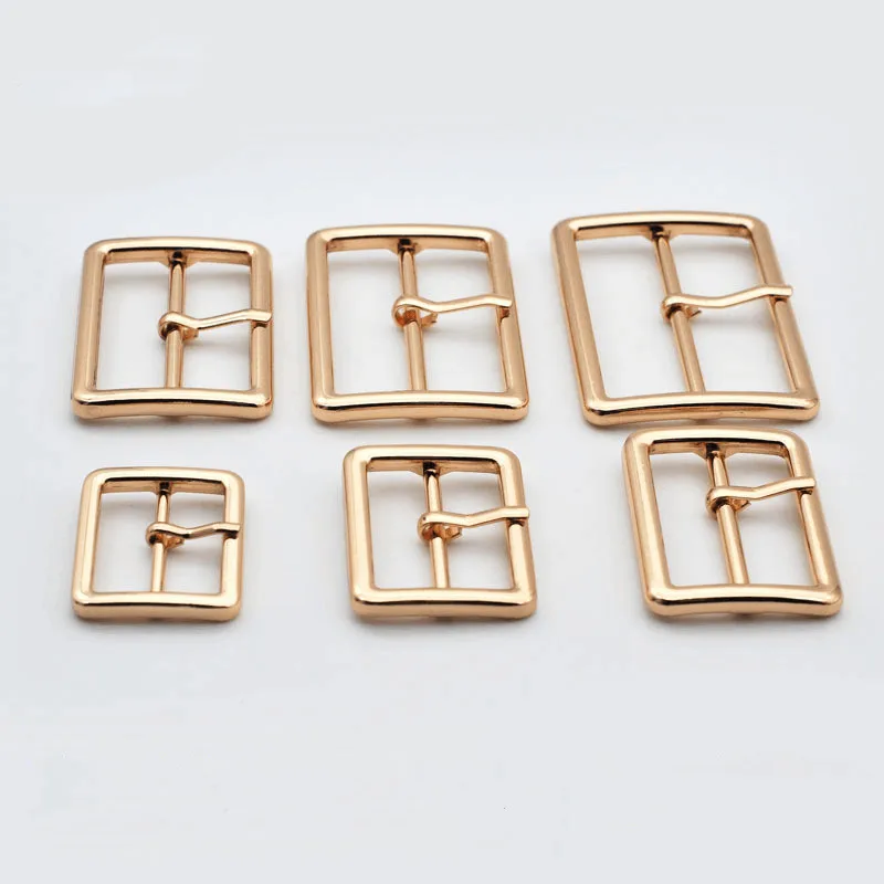 Meetee 5pcs 20-50mm Metal Pin Buckle Bag Strap Webbing Adjust Hook Decoration Clasp DIY Belt Buckle Garment Accessories YK414