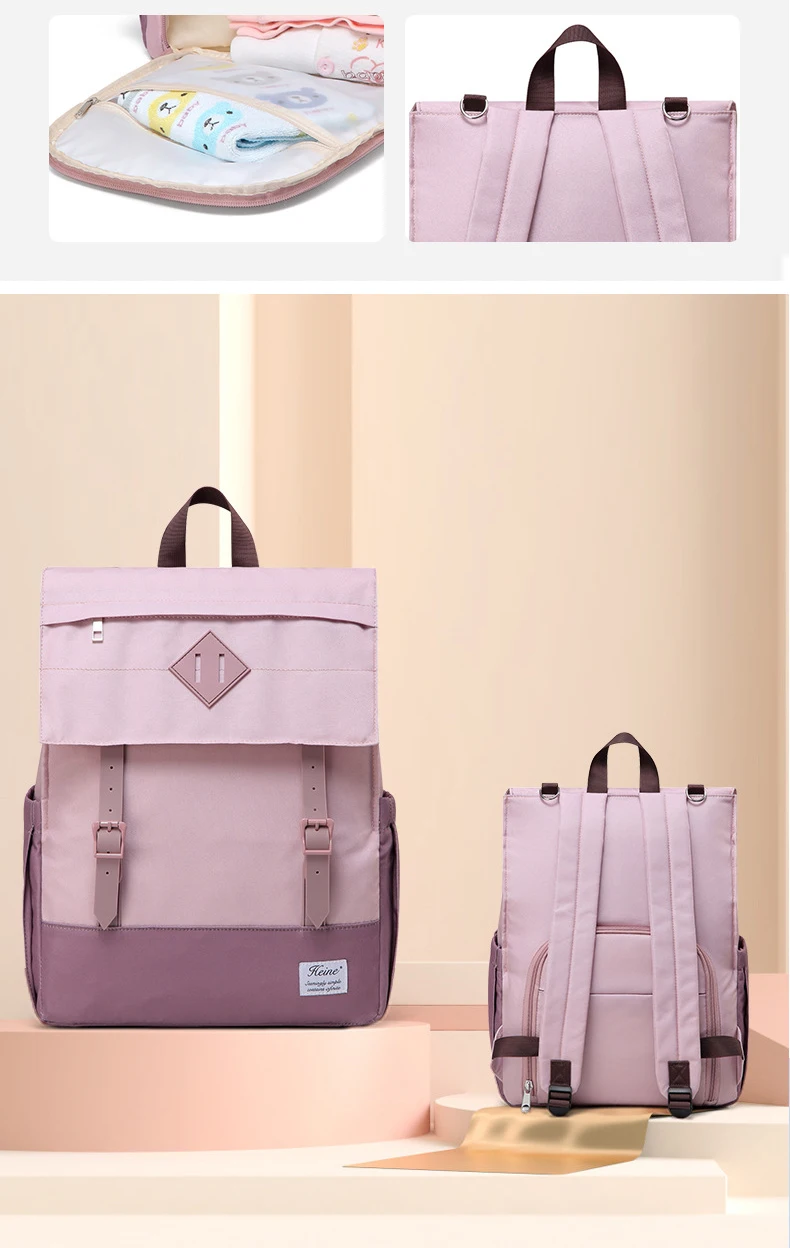 Полиэстеровый рюкзак для подгузников, сумка для мам, аксессуары для детских колясок, пеленка для мам, органайзер для мам, kanken