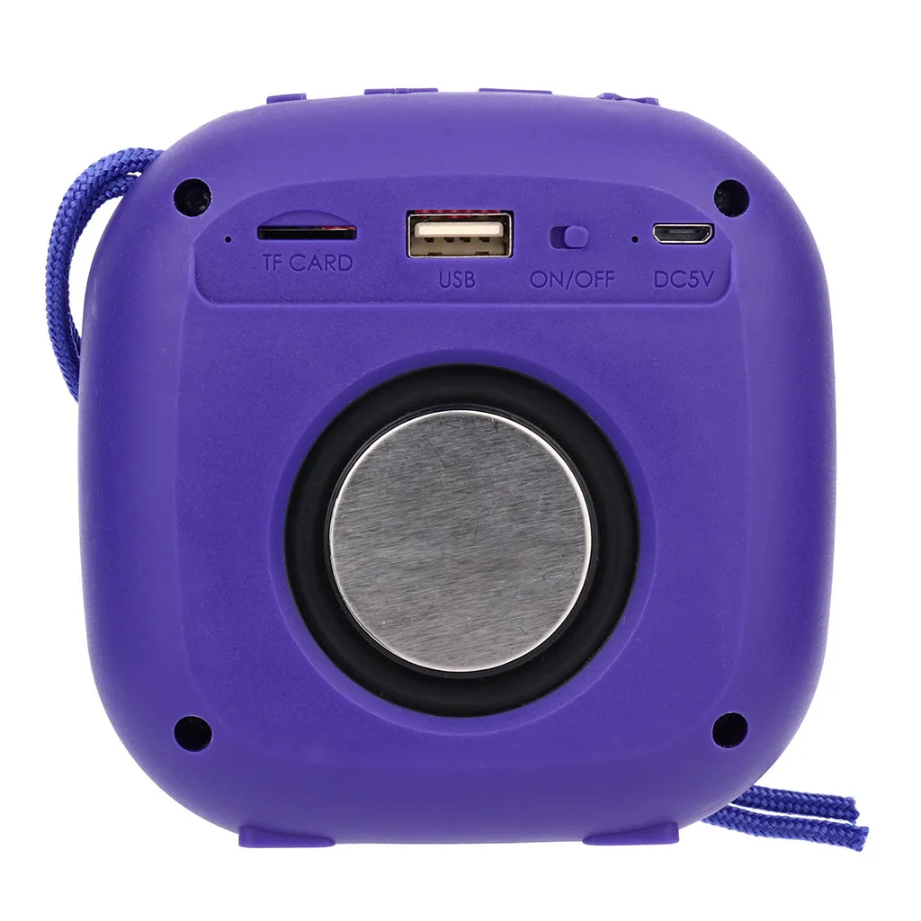 

20# Portable Bluetooth Speaker Mini Speaker Wireless Bluetooth 4.2 Mp3 Music Players Stereo Sound SD Card FM USB Speaker