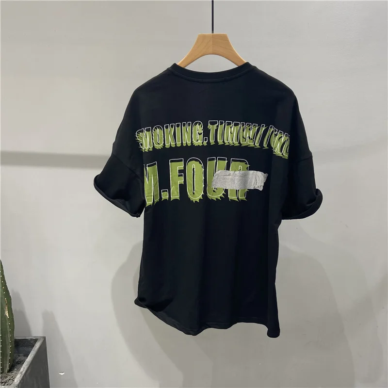 

Футболка мужская с круглым вырезом, пуловер в стиле хип-хоп, готика, с принтом цепей, топ свободного кроя, Повседневная рубашка с коротким рукавом, на лето