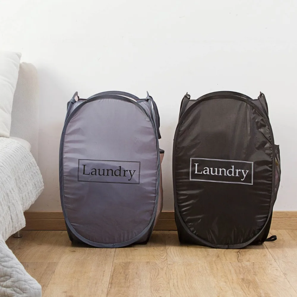 

Creative Folding Laundry Basket Clothes Organizer Foldable Laundry Bag Kids Toy Storage Buckets Waterproof Laundry Hamper