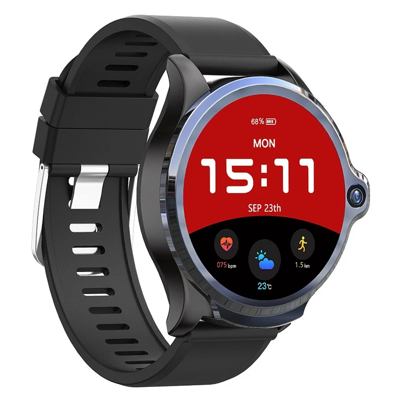 Kospet [Face Unlock]Dual Chip System 3G+32G 4G Smart Watch Phone Dual Cameras 1260MAh 1.6Inch Smart Watch