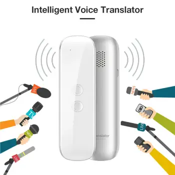 

Abay G5 Portable Smart Voice Translator Voice Text Photo Bluetooth Instant Translation 40+ Languages for Meeting Learning Travel