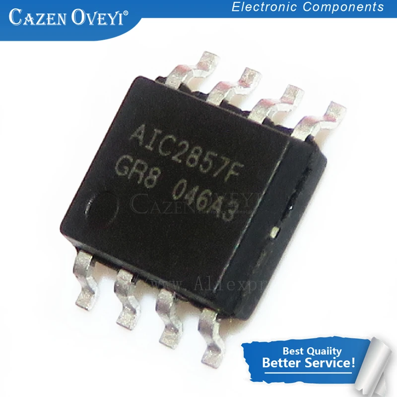 

10pcs/lot AIC2857FGR8 AIC2857F AIC2857 SOP-8 In Stock