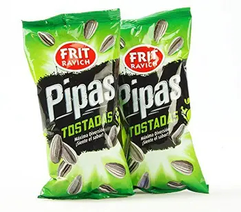 

Pipas Graines de Tournesol grillées sans sel frit Ravich 160grs (Lot de 2)
