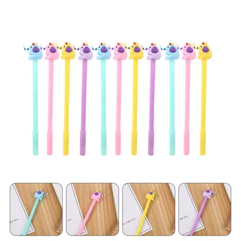 

11pcs Learning Pen Creative Elephant Neutral Pen Adorable Stationery Marker Pen for Student School Home Office