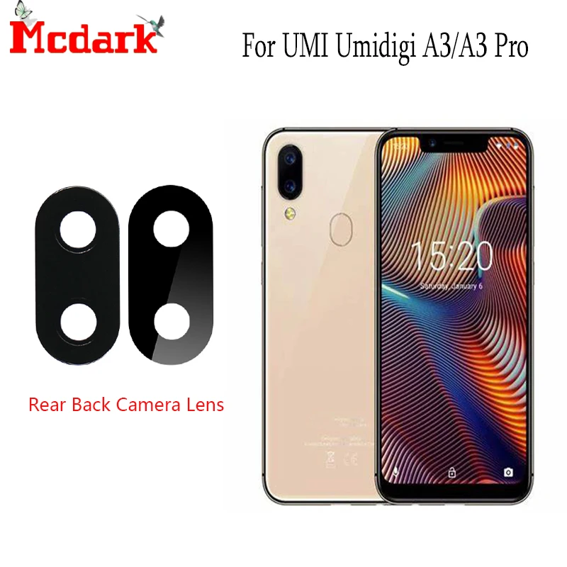 Для UMI Umidigi A3 задний тыловой объектив камеры запасные части для Pro