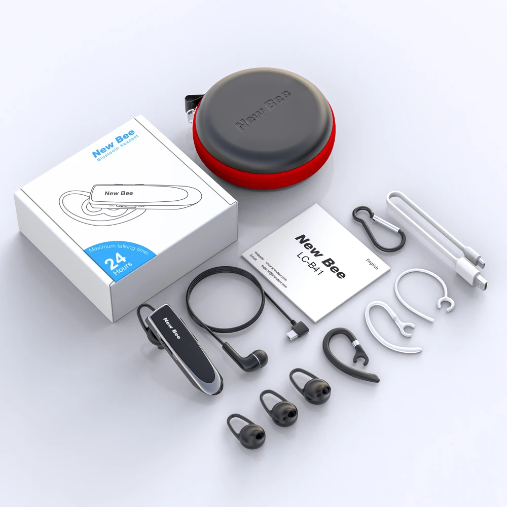 New Bee Wireless Headset V5.0 Handsfree 