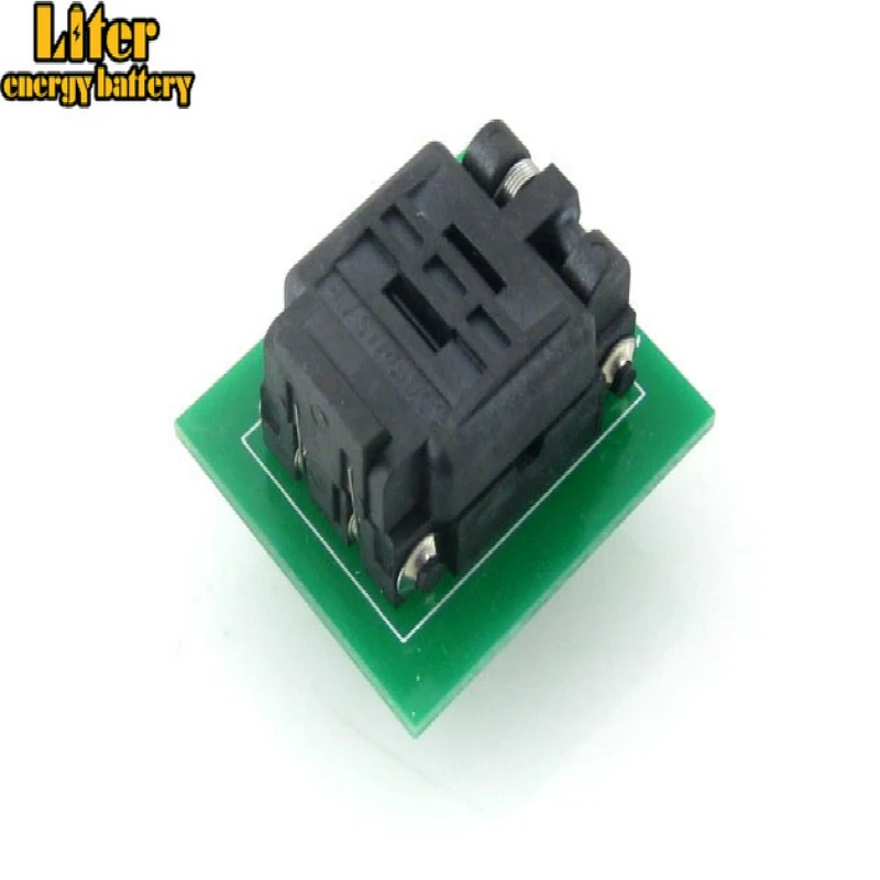 Адаптер QFN8 К DIP8 адаптер программирования MLF8 MLP8 Plastronics 08QN50T43020 QFN IC тестовый