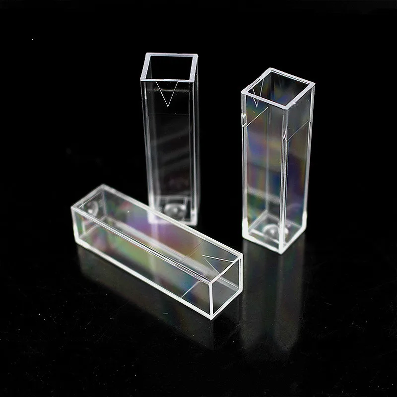PS Cuvette 3 5 мл/4 мл спектрофотометр полу микро Пластиковые Кюветы одноразовые кювет