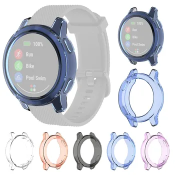 

25# Soft Ultra-slim Tpu Protection Silicone Full Case Cover For Garmin Vivoactive 4 Anti-scratch Bumper Protective Cover