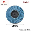 Avresecie 23PCS 2 Inch Grinder Flap Disc With Disc Pad,Roll Lock - View #10