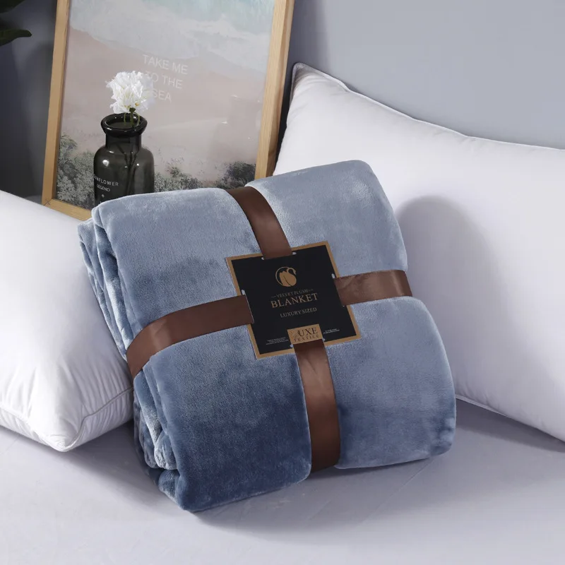 См x см мягкое теплое клетчатое Флисовое одеяло большое Сетчатое фланелевое