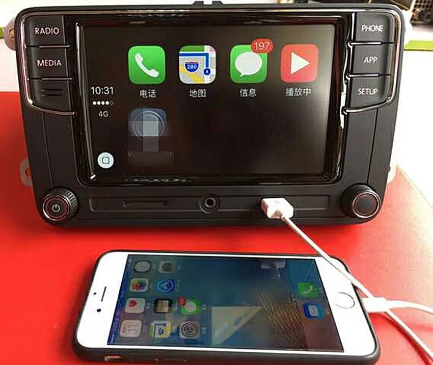 Desay RCD330 автомобиль радио Carplay Зеркало Ссылка RCD340 плюс 6RD 035 187B для VW Модели Авто Polo, Golf, Passat MK5 MK6 B6 B7 Tiguan EOS Bettle T5