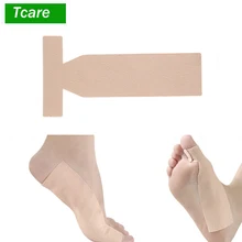 1 шт. дышащая Т-образная Удобная лента для ног, корректор вальгусной деформации, самоклеющаяся повязка