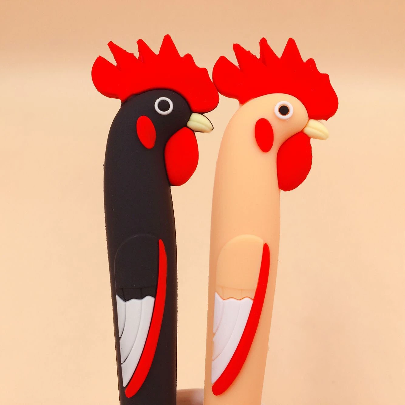 

Ellen Brook 1 Pcs Cute Cartoon Big Cock Silicon Gel Pens Kawaii Stationery Material Office School Supplies Kids Gifts