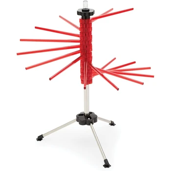 

Kitchen Stand Spaghetti Manual Hanging Easy Clean Foldable Pasta Drying Rack Rotation Accessories Noodle Holder