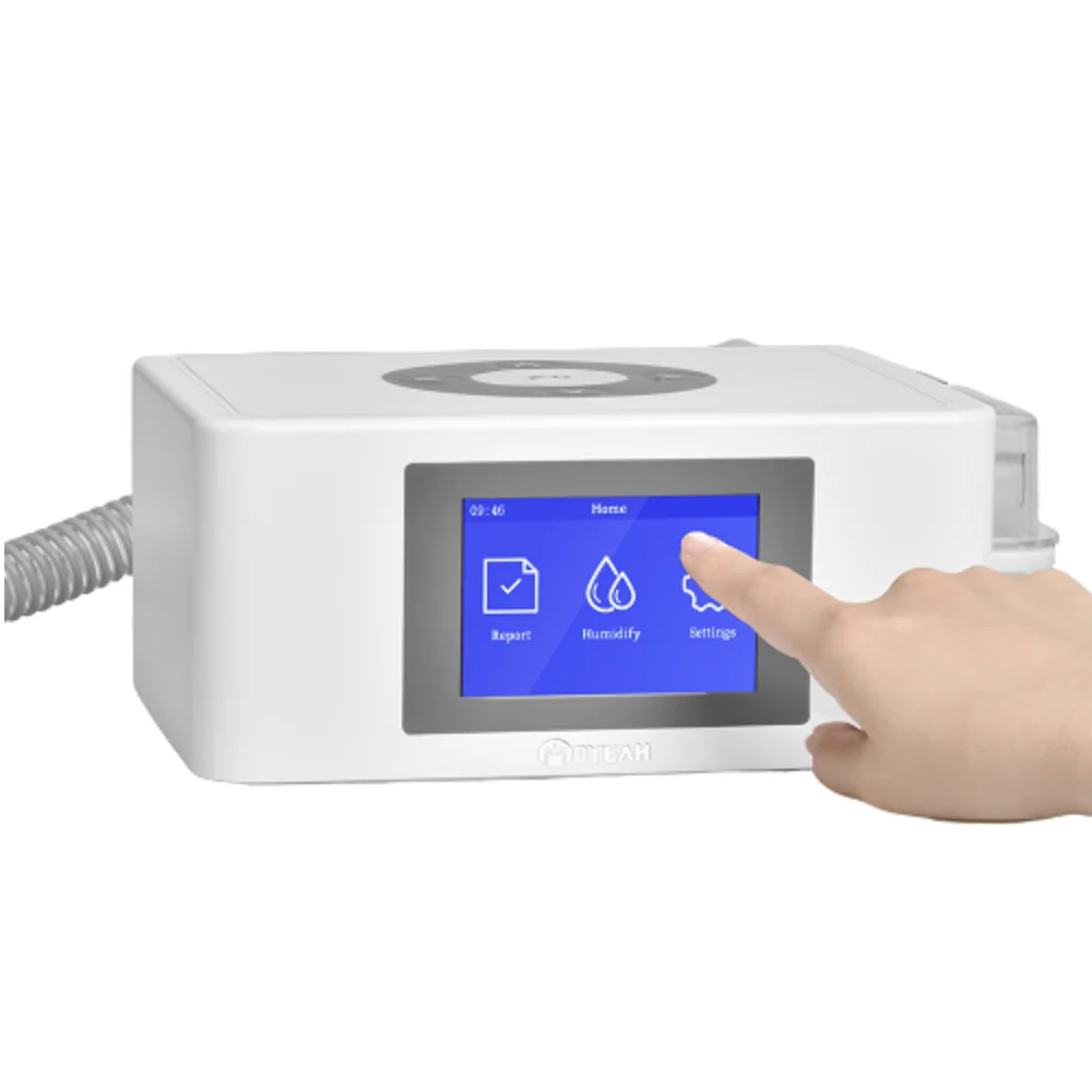 Cena MOYEAH Mini automatyczna maszyna CPAP Travel APAP respirator medyczny z CPAP Cleaner Sanitizer maska do spania bezdech przeciw chrapaniu